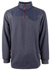 Southern Tide Men's Woodhaven 1/4 Zip Long Sleeve Pullover XL Navy